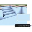  Liner piscine 75/100&egrave;me bleu clair