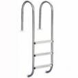 Echelle inox droites 3 marches