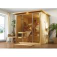 Sauna bois massif 40 mm ALABASTA 1