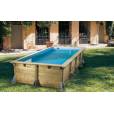 Piscine en bois Azura rectangulaire 350 x 505 x 126 cm H