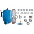 Kit baln&eacute;oth&eacute;rapie piscine 6 jets d'air