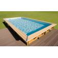 Piscine en bois Lin&eacute;a rectangulaire 350 x 650 x 140 cm