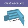 Forfait escalier 75/100&egrave;me carr&eacute; + plage 0 &agrave; 3 m 