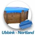 B&acirc;che hiver piscine bois Nortland octo 580 cm - NORTLAND