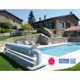 Volet automatique piscine Syst&egrave;me SURF - abriblue