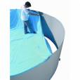 Liner 60/100&egrave;me piscine hors sol ovale de hauteur 1,20m