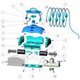 Pi&egrave;ces d&eacute;tach&eacute;es ZODIAC ROBOT LAZERNAUT - ZODIAC