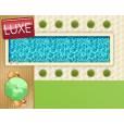 Piscine en kit b&eacute;ton 11 x 3 m Couloir de nage