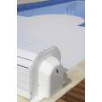 Volet automatique BANC PVC blanc - eca