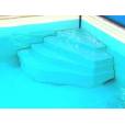 Escalier piscine Cybele Hauteur = 1.00 m