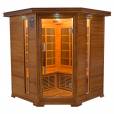 Sauna infrarouge luxe : 3/4 personnes ANGLE - France sauna