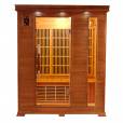 Sauna infrarouge luxe : 3 personnes  - France sauna