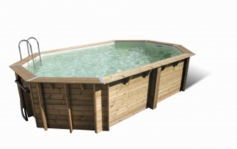 Piscine en bois Nortland OCEA de 400 x 610 x 130 cm