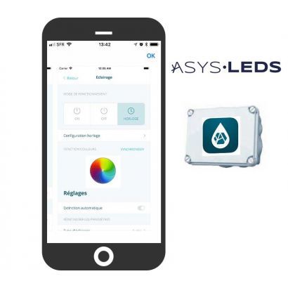 ASYS LEDS : Pilote votre clairage LED sur votre SmartPhone - Distripool