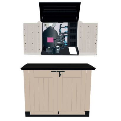 Coffre en PVC hors-sol : DISTRI-BOX - Distripool