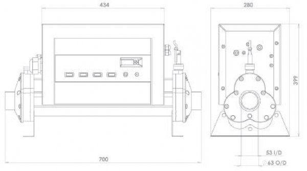 rechauffeur piscine v100 dimensions rechauffeur piscine v100 dimensions