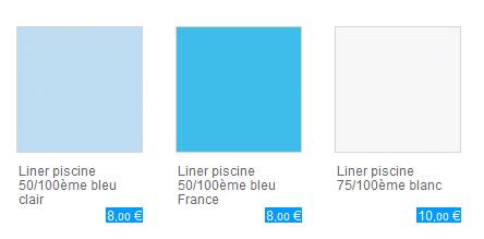 prix liner piscine 1