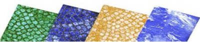 echantillon coloris liner de piscine imprime
