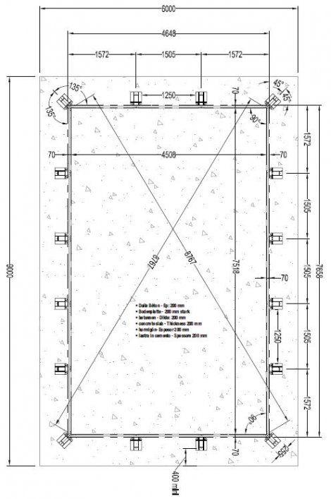 dalle beton linea 500x800