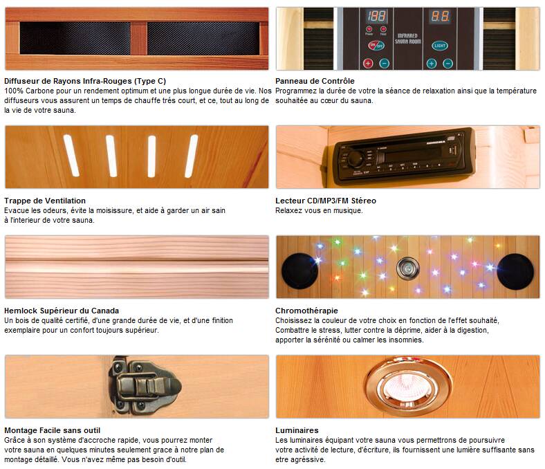 accessoire serie sauna infrarouge accessoire serie sauna infrarouge