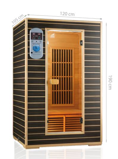 dimensions sauna infrarouge star22 dimensions sauna infrarouge star22