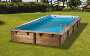 piscine hors sol en kit bois