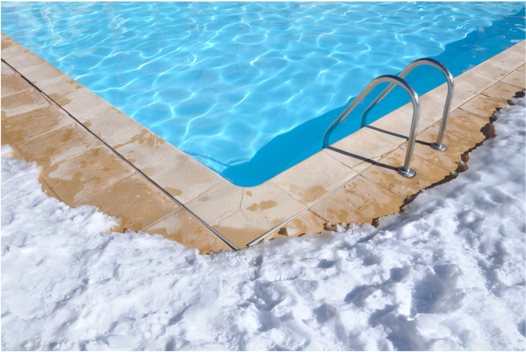 chauffage piscine hiver