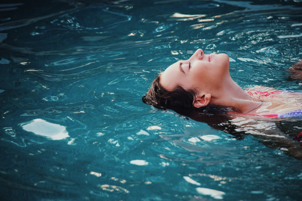 piscine automne