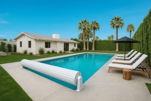 Volet roulant piscine