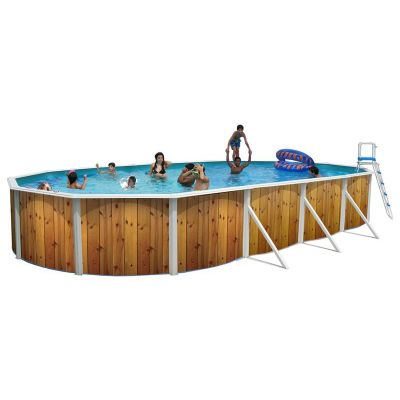 piscine acier magnum ovale