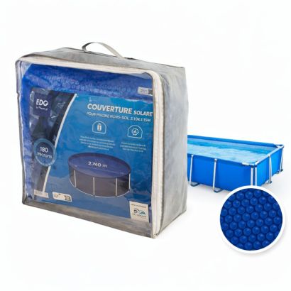 B�che piscine hors sol rectangulaire  - Distripool