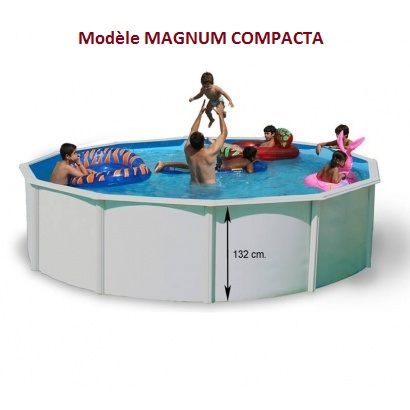 Piscine ronde Hors Sol Ronde MAGNUM COMPACTA - Distripool