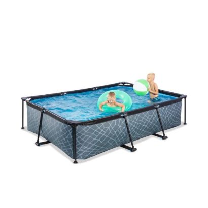 Piscine enfant EXIT : STONE rectangulaire - Distripool