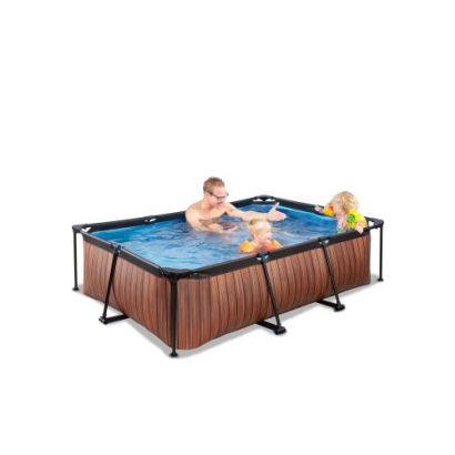 Piscine enfant EXIT : WOOD rectangulaire - Distripool