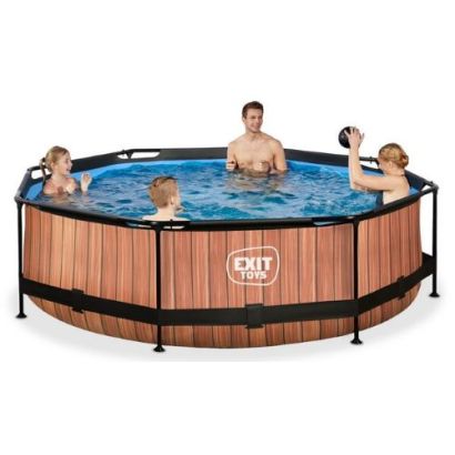 Piscine enfant WOOD ronde - Distripool