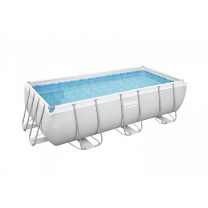 Piscine tubulaire Bestway Power Steel rectangulaire - Distripool