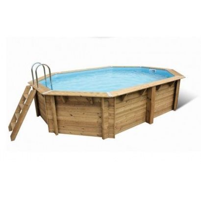 Piscine en bois SUNWATER - Distripool