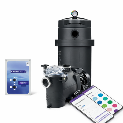 Kit filtration pour piscine enterr�e  - Distripool