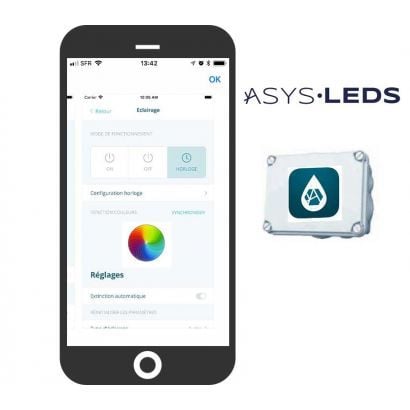ASYS LEDS : Pilote votre éclairage LED sur votre SmartPhone - Distripool