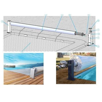 Moteur  et coffret volet Maytronics Aqualife - Distripool