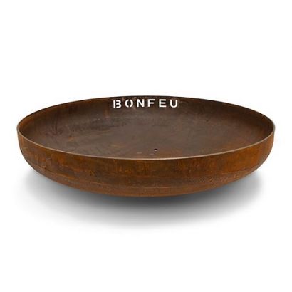 Brasero bol  feu : BonBowl rouille - Distripool