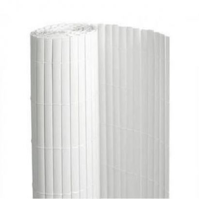 Canisse PVC double face : couleur Blanc - Distripool