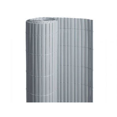 Canisse PVC double face : couleur Gris - Distripool