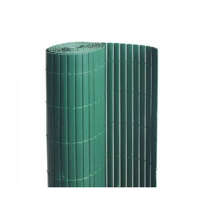 Canisse PVC double face : couleur Vert  - Distripool