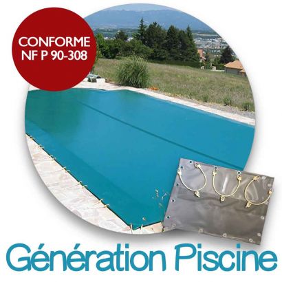 Couverture d'hiver compatible Gnration piscines - Distripool