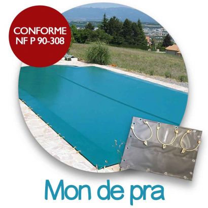 Bche d'hiver piscine compatible Mon de pra - Distripool