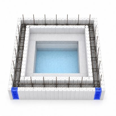 Spa en kit structure en Bloc polystyr�ne  - Distripool