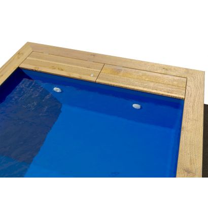 Liner piscine bois Bear County : confort - Distripool