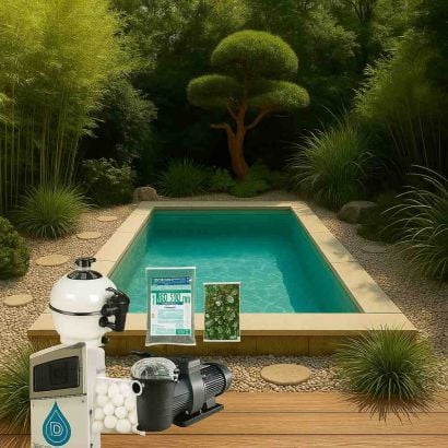 Mini piscine bton LUXE  - Distripool