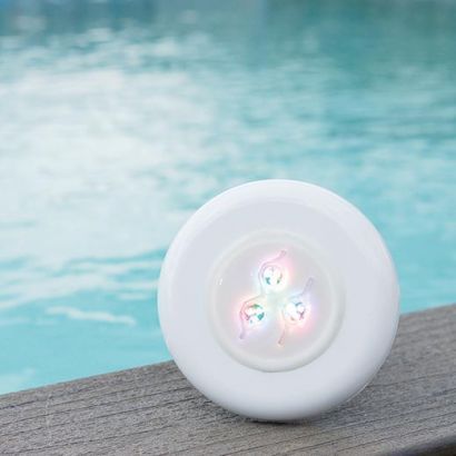 Mini projecteur LED piscine  visser - Distripool